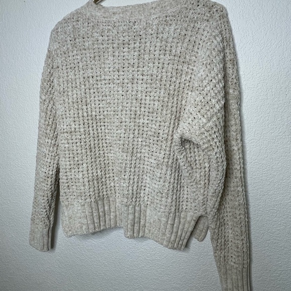 Beach Riot pant set sz small Athleisure “ Callie” sweater “Rayne” pant cream - Picture 6 of 14